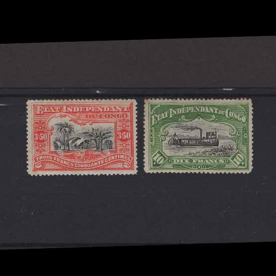Lot 2833 - Belgium - Belgian Congo 1898 -  UPA UPA Auction UPA 98