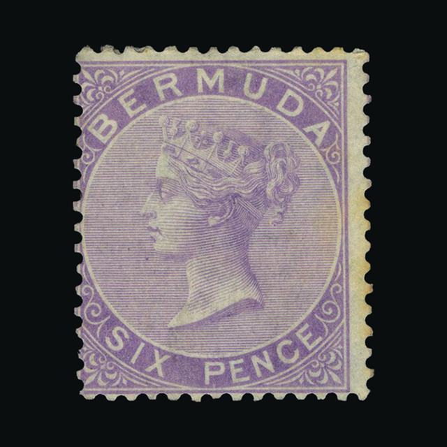 Lot 2848 - Bermuda 1865 -  UPA UPA Auction UPA 98