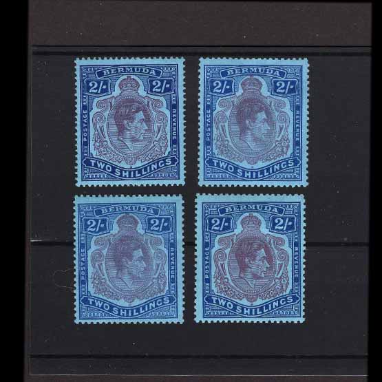 Lot 3131 - Bermuda 1942-50 - UPA UPA Auction UPA 98 Lot 3131 - Bermuda 1942-50 - UPA UPA Auction UPA 98