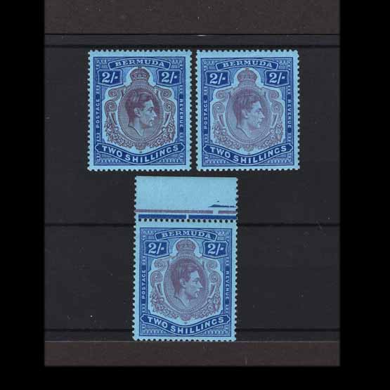 Lot 3148 - Bermuda 1943-50 - UPA UPA Auction UPA 98 Lot 3148 - Bermuda 1943-50 - UPA UPA Auction UPA 98