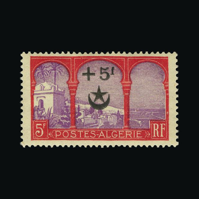 Lot 317 - Algeria 1920 -  UPA UPA Auction UPA 98
