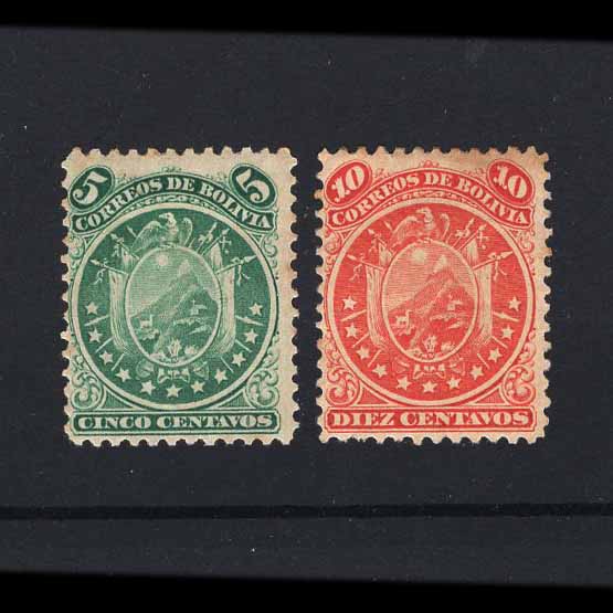 Lot 3213 - bolivia 1870 - UPA UPA Auction UPA 98 Lot 3213 - bolivia 1870 - UPA UPA Auction UPA 98
