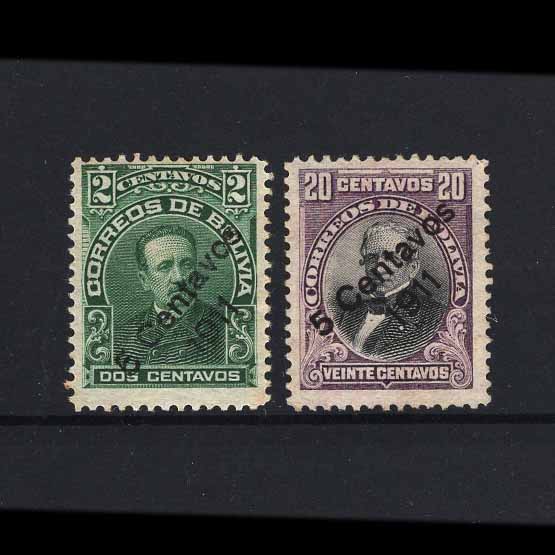 Lot 3222 - bolivia 1911 - UPA UPA Auction UPA 98 Lot 3222 - bolivia 1911 - UPA UPA Auction UPA 98