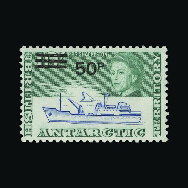 Lot 3324 - british antarctic territory 1971 -  UPA UPA Auction UPA 98