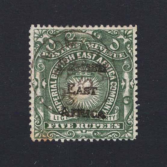 Lot 3356 - british east africa 1895 -  UPA UPA Auction UPA 98