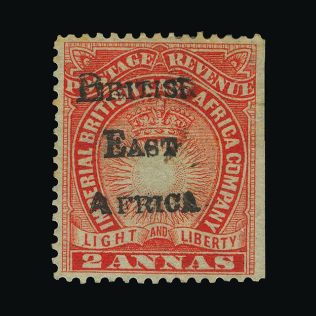 Lot 3359 - british east africa 1895 -  UPA UPA Auction UPA 98