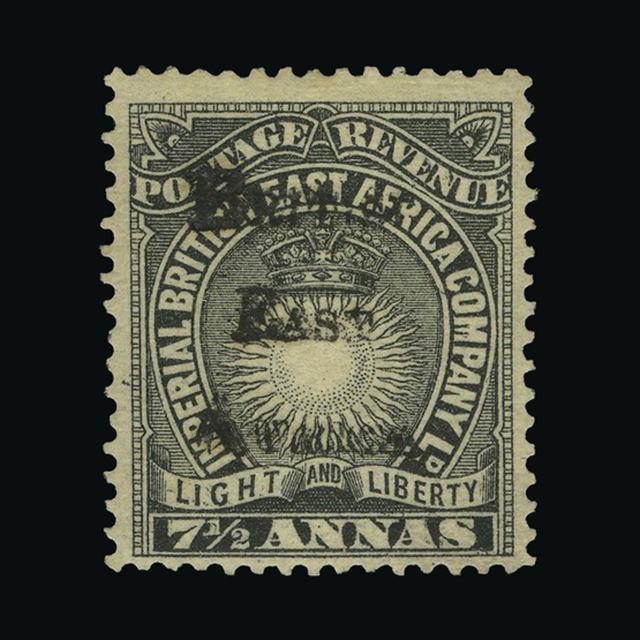 Lot 3361 - british east africa 1895 -  UPA UPA Auction UPA 98