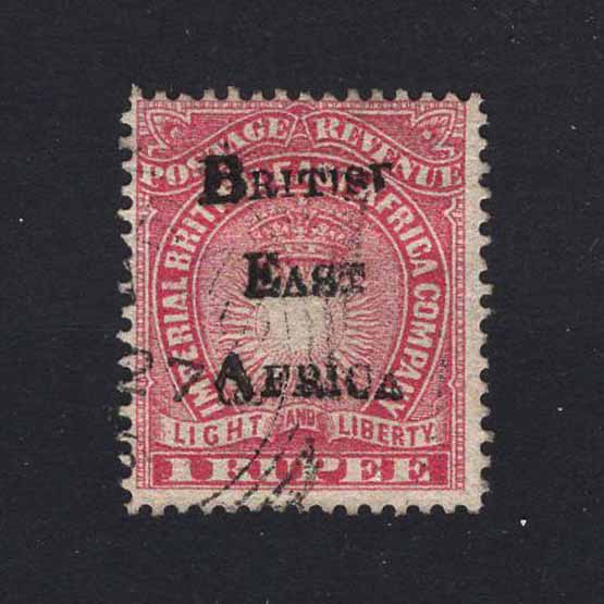 Lot 3363 - british east africa 1895 -  UPA UPA Auction UPA 98