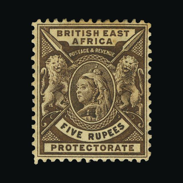Lot 3372 - british east africa 1896 -  UPA UPA Auction UPA 98