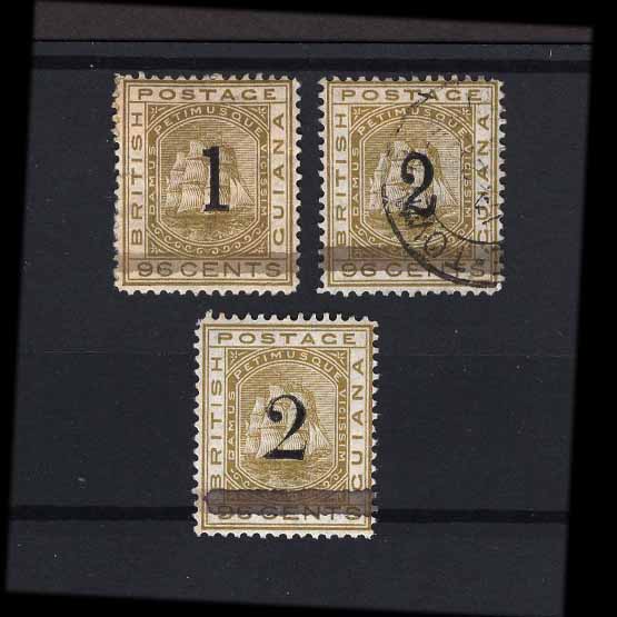 Lot 3426 - british guiana 1881 -  UPA UPA Auction UPA 98