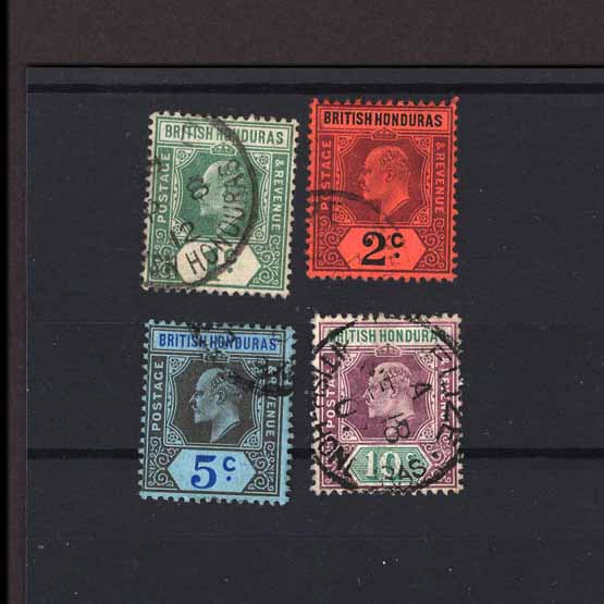 Lot 3520 - british honduras 1904-07 - UPA UPA Auction UPA 98 Lot 3520 - british honduras 1904-07 - UPA UPA Auction UPA 98