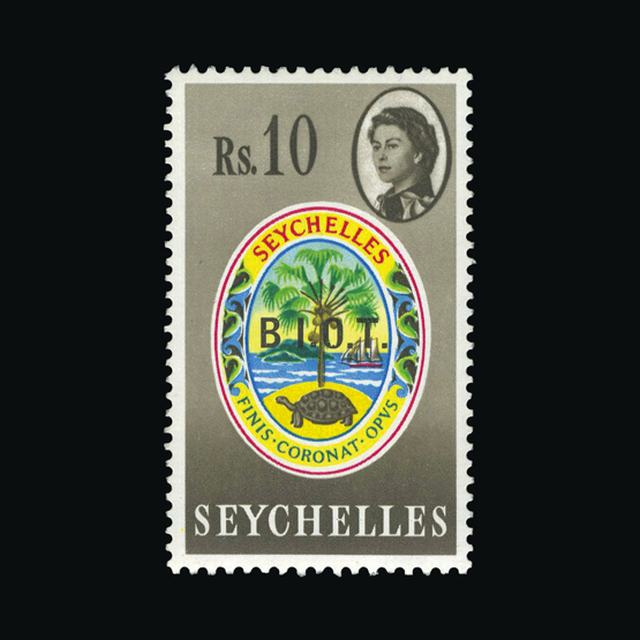 Lot 3593 - british indian ocean territory 1968 -  UPA UPA Auction UPA 98