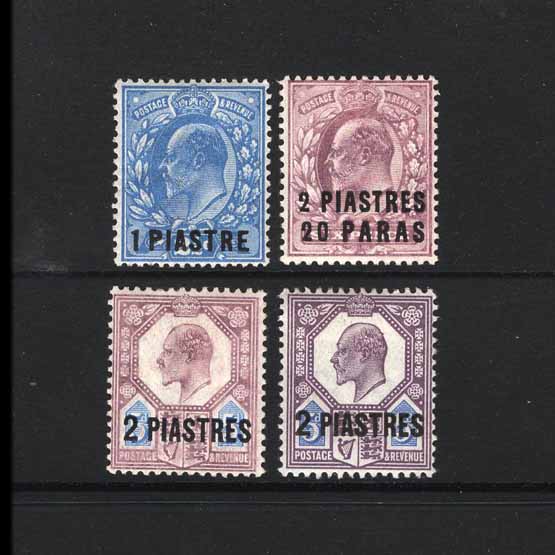 Lot 3642 - british levant 1909-13 -  UPA UPA Auction UPA 98