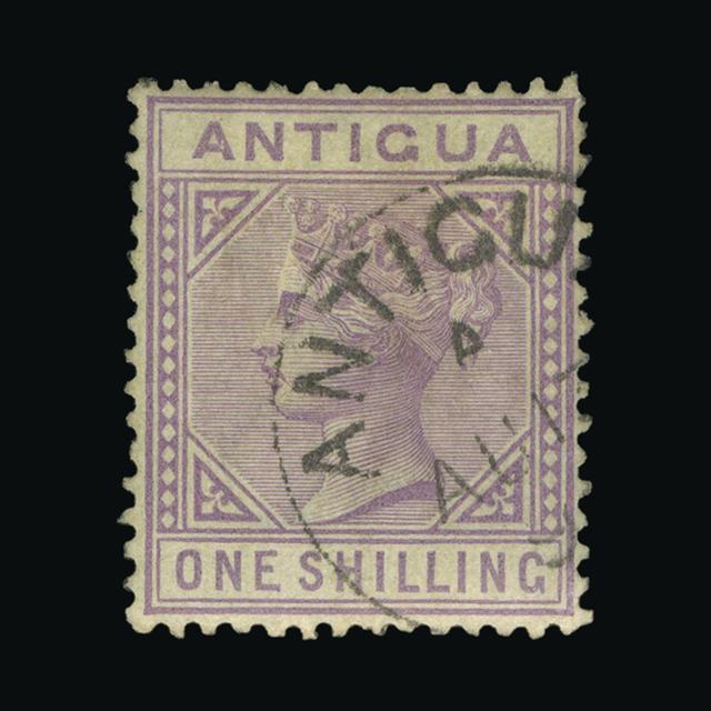 Lot 374 - antigua 1884-87 -  UPA UPA Auction UPA 98