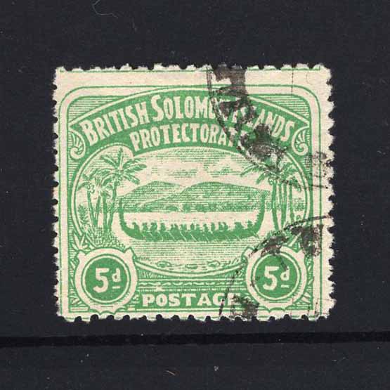 Lot 3808 - british solomon islands 1907 -  UPA UPA Auction UPA 98