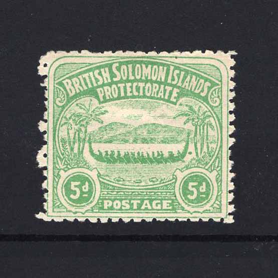 Lot 3809 - british solomon islands 1907 -  UPA UPA Auction UPA 98