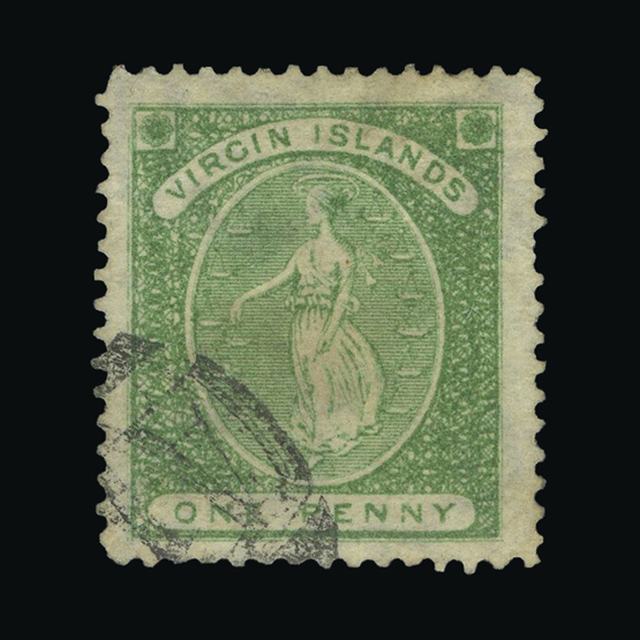 Lot 3883 - british virgin islands 1878 -  UPA UPA Auction UPA 98