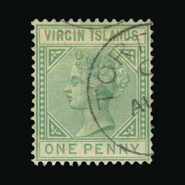 Lot 3884 - british virgin islands 1878 -  UPA UPA Auction UPA 98