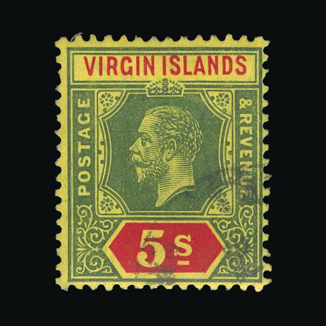 Lot 3902 - british virgin islands 1913-19 -  UPA UPA Auction UPA 98