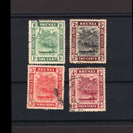 Lot 3957 - brunei 1908-22 -  UPA UPA Auction UPA 98