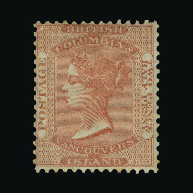 Lot 4592 - Canada - British Columbia and Vancouver Island 1860 -  UPA UPA Auction UPA 98