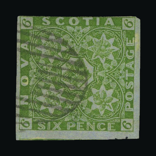 Lot 4615 - canada - nova scotia 1851-60 -  UPA UPA Auction UPA 98