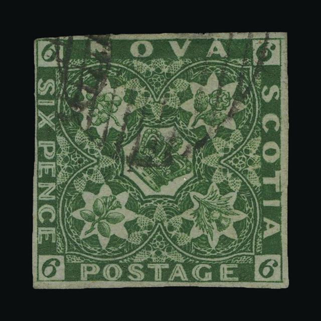 Lot 4616 - canada - nova scotia 1851-60 -  UPA UPA Auction UPA 98