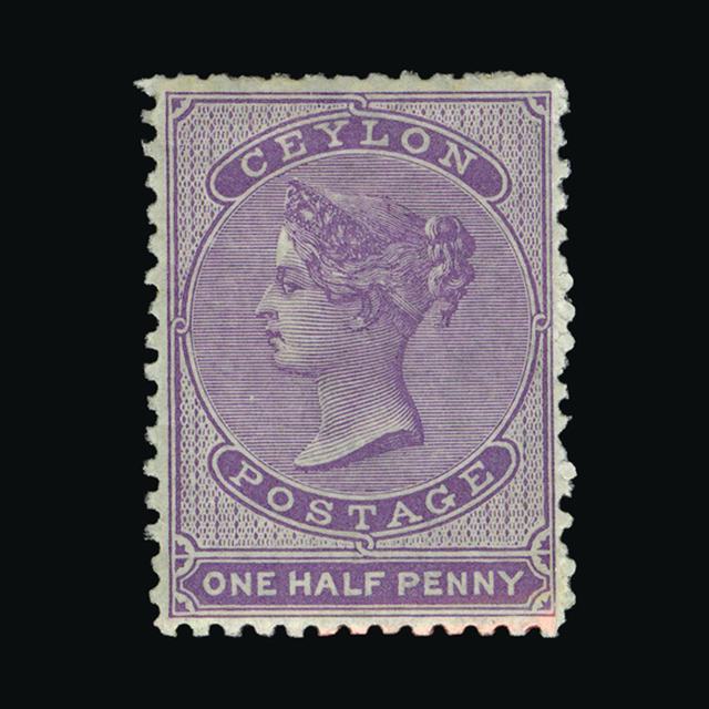 Lot 4746 - Ceylon 1863-66 -  UPA UPA Auction UPA 98