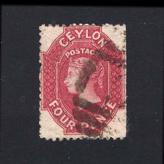 Lot 4748 - Ceylon 1863-66 -  UPA UPA Auction UPA 98