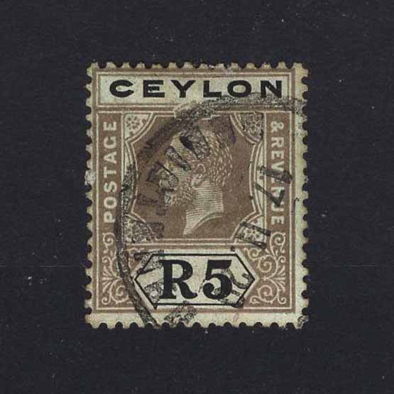 Lot 4863 - Ceylon 1912-25 - UPA UPA Auction UPA 98 Lot 4863 - Ceylon 1912-25 - UPA UPA Auction UPA 98