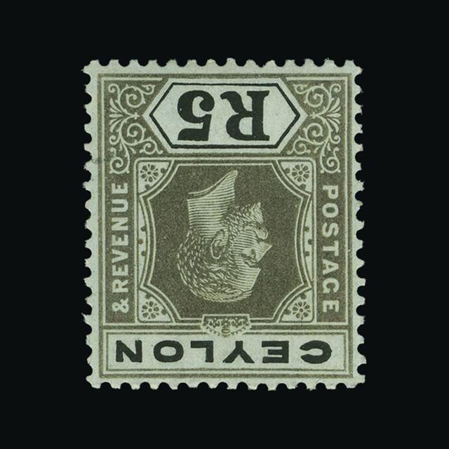 Lot 4865 - Ceylon 1912-25 - UPA UPA Auction UPA 98 Lot 4865 - Ceylon 1912-25 - UPA UPA Auction UPA 98