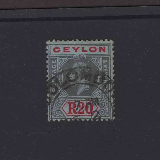 Lot 4879 - Ceylon 1912-25 - UPA UPA Auction UPA 98 Lot 4879 - Ceylon 1912-25 - UPA UPA Auction UPA 98