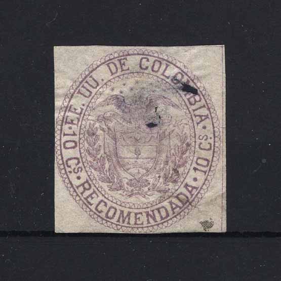 Lot 5071 - Colombia 1881 - UPA UPA Auction UPA 98 Lot 5071 - Colombia 1881 - UPA UPA Auction UPA 98