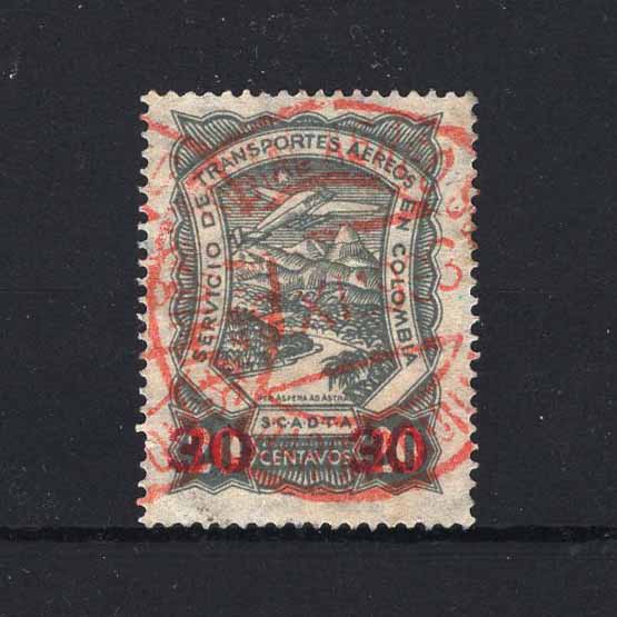 Lot 5133 - Colombia - SCADTA 1923 - UPA UPA Auction UPA 98 Lot 5133 - Colombia - SCADTA 1923 - UPA UPA Auction UPA 98