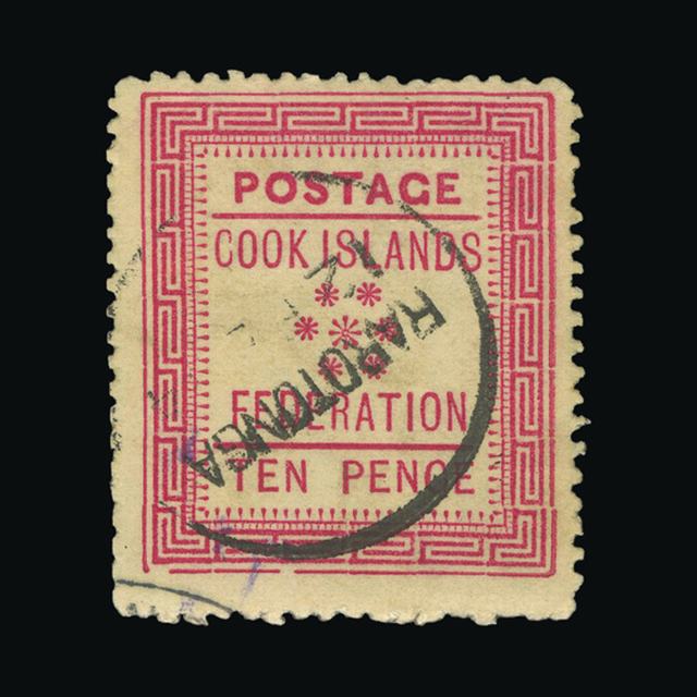 Lot 5173 - cook islands 1892 -  UPA UPA Auction UPA 98
