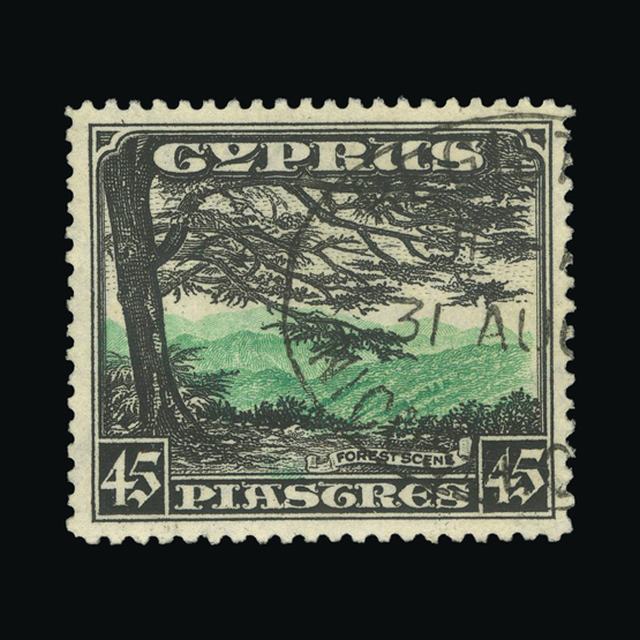 Lot 5474 - Cyprus 1934 -  UPA UPA Auction UPA 98