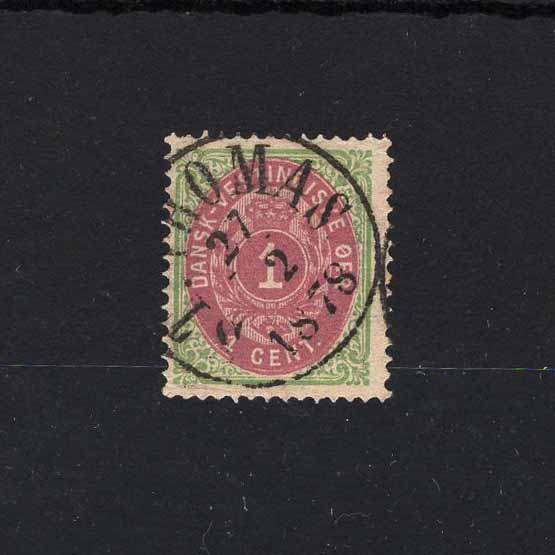 Lot 5681 - danish west indies 1873 -  UPA UPA Auction UPA 98