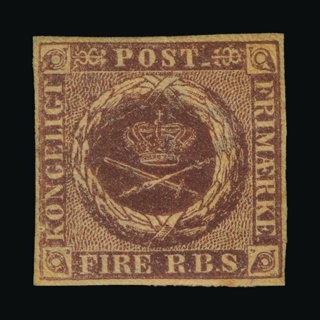 Lot 5688 - Denmark 1851-54 -  UPA UPA Auction UPA 98