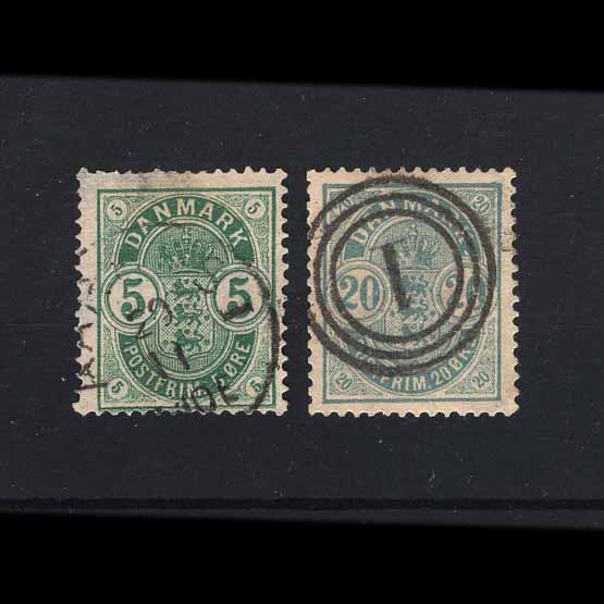Lot 5708 - Denmark 1882-1902 -  UPA UPA Auction UPA 98