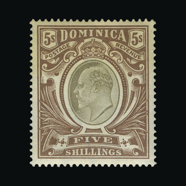 Lot 5756 - dominica 1903-07 -  UPA UPA Auction UPA 98