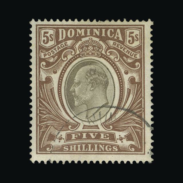 Lot 5759 - dominica 1903-07 -  UPA UPA Auction UPA 98