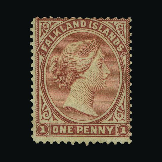 Lot 5992 - falkland islands 1878-79 -  UPA UPA Auction UPA 98