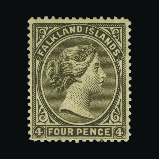 Lot 6066 - falkland islands 1897 - UPA UPA Auction UPA 98 Lot 6066 - falkland islands 1897 - UPA UPA Auction UPA 98