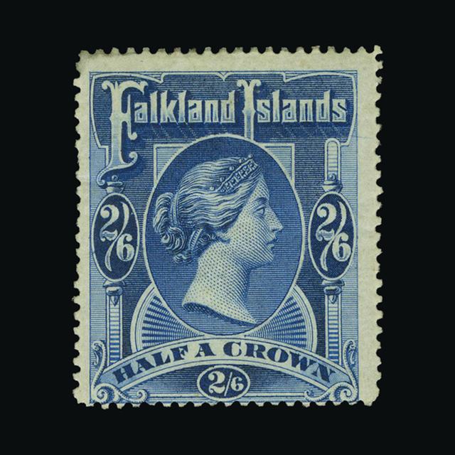 Lot 6068 - falkland islands 1898 - UPA UPA Auction UPA 98 Lot 6068 - falkland islands 1898 - UPA UPA Auction UPA 98