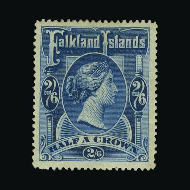 Lot 6070 - falkland islands 1898 - UPA UPA Auction UPA 98 Lot 6070 - falkland islands 1898 - UPA UPA Auction UPA 98
