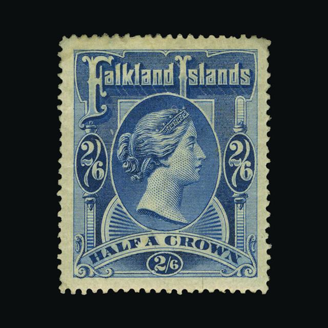 Lot 6071 - falkland islands 1898 - UPA UPA Auction UPA 98 Lot 6071 - falkland islands 1898 - UPA UPA Auction UPA 98