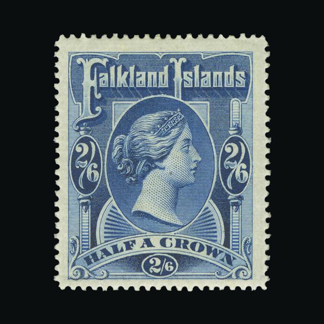 Lot 6074 - falkland islands 1898 - UPA UPA Auction UPA 98 Lot 6074 - falkland islands 1898 - UPA UPA Auction UPA 98