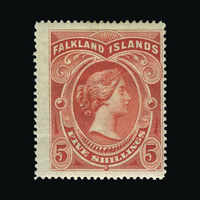 Lot 6075 - falkland islands 1898 - UPA UPA Auction UPA 98 Lot 6075 - falkland islands 1898 - UPA UPA Auction UPA 98
