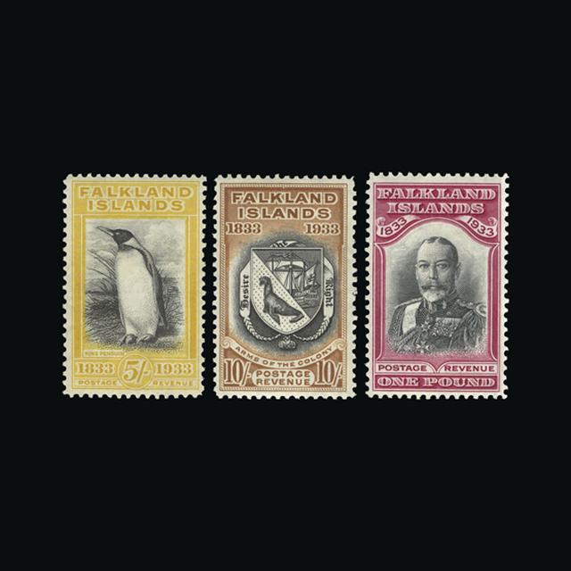 Lot 6285 - falkland islands 1933 - UPA UPA Auction UPA 98 Lot 6285 - falkland islands 1933 - UPA UPA Auction UPA 98