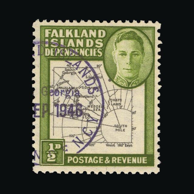 Lot 6799 - Falkland Islands - Dependencies 1946 - UPA UPA Auction UPA 98 Lot 6799 - Falkland Islands - Dependencies 1946 - UPA UPA Auction UPA 98